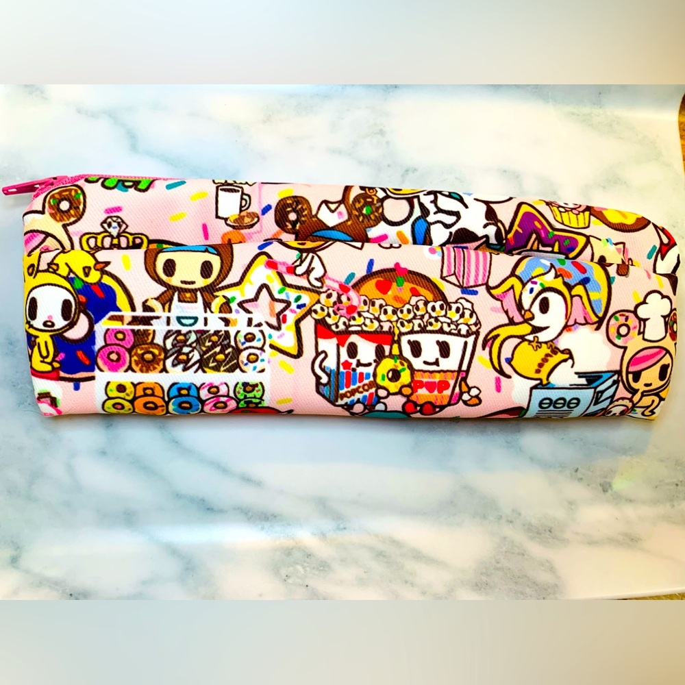 🐱Not so prefect my sewing product cute cartoon pencil case or cosmetic bag
